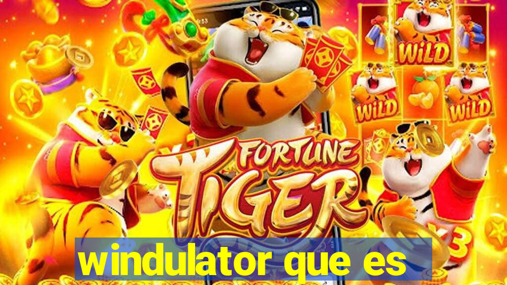 windulator que es